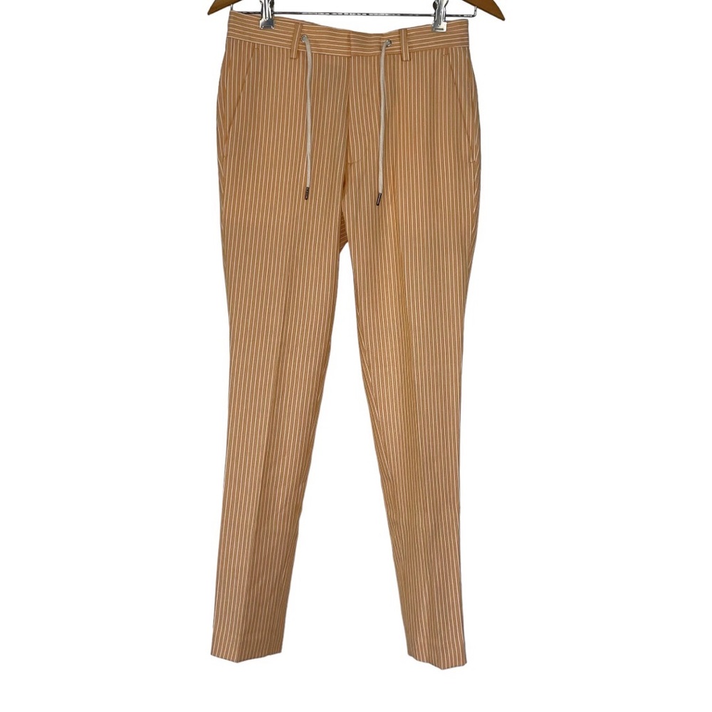 ASOS Design Gold Yellow Stripe Pants Dress 28 X 30